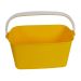 JanSan Oblong Bucket 9 Litre Yellow (1 Each)