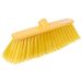 JanSan Poly Broom Head Soft Bristles,Yellow (1 Each)