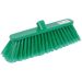 JanSan Poly Broom Head Soft Bristles Green (1 Each)