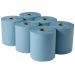 JanSan AutoCut Hand Towel Roll System 1Ply,Blue (1 6 Rolls)