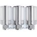 LFS C3 Chamber Soap Lockable Dispenser,Chrome (1 Each)