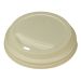 JanSan Compostable Lids White Fits 8oz,Hot Cups (1000 Lids)