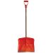 JanSan Heavy-Duty Snow Shovel with Wooden,Handle (1 Each)