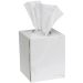 JanSan Boutique Cube Facial Tissues White (24 Packs)