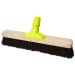 JanSan Premium Wooden Broom Head Stiff,Bassine 18