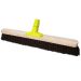 JanSan Premium Wooden Broom Head Stiff,Bassine 24