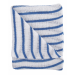 JanSan Stockinette Striped Dish Cloths,Blue (1 10 Cloths)