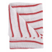 JanSan Stockinette Striped Dish Cloths Red (1 10 Cloths)