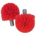 Unger BBRHR Ergo Toilet 2 Brush Heads,Set Red (1 Each)