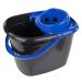 JanSan Recycled Bucket & Wringer 14L,Blue (1 Each)