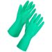 JanSan Rubber Household Gloves Large,Green (1 Pair)