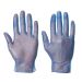 JanSan Vinyl Powder Free Gloves,Large Blue (1 100 Gloves)