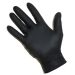 JanSan Nitrile Powder Free Gloves Small,Black (1 100 Gloves)