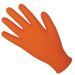 JanSan Nitrile Premium Grip Pattern Powder,Free Gloves Medium Orange (100 Gloves)