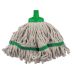 SYR Interchange Midi Economy 230g Mop Head,Green (20 Mops)