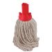 JanSan Exel PY Yarn 250g Mop Heads,Red (1 Mop)