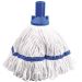 JanSan Exel Revolution Synthetic,250g Mop Heads Blue (1 Mop)