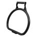 JanSan Ergonomic D Shape Litter Picking,Bag Hoop Black (1 Each)