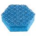 3M Scotch-Brite 3001 HEX Low Scratch,Sponge Scourer (4 Scourers)