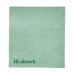 JanSan PUR Hi-absorb Streak-Free Green,Cloths (5 Cloths)