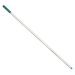 Hill Brush Aluminium Handle 1360mm with,Polypropylene Grip Green (1 Each)